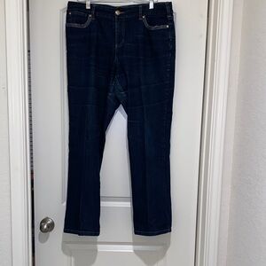 Style & Co. Women's Dark Blue Straight Leg Jeans